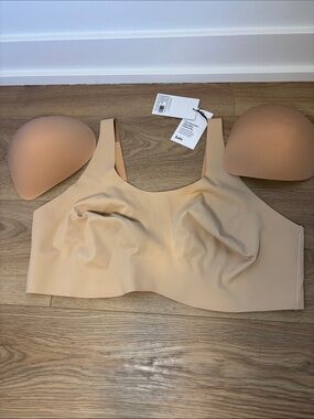 NWT Knix Revolution Adjustable Pullover Bra Warm Sand Size XXXXL+